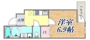 フジパレス尼崎東園田WESTの物件間取画像